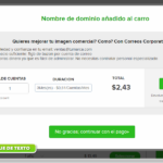 Ventana emergente – Como comprar dominio en Ecuador