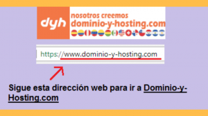 Dirección Web de Dominio-y-Hosting.com - Comprar hosting en Chile