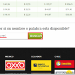 Botón buscar – Comprar dominio en Argentina